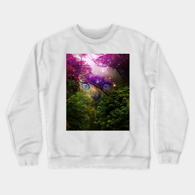 Jungle Crewneck Sweatshirt by Kokeeneva